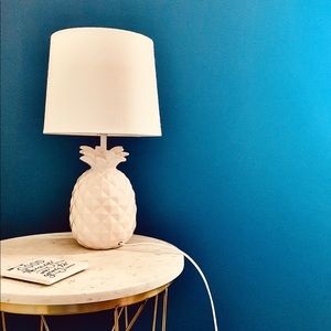 Target Pineapple White Lamp